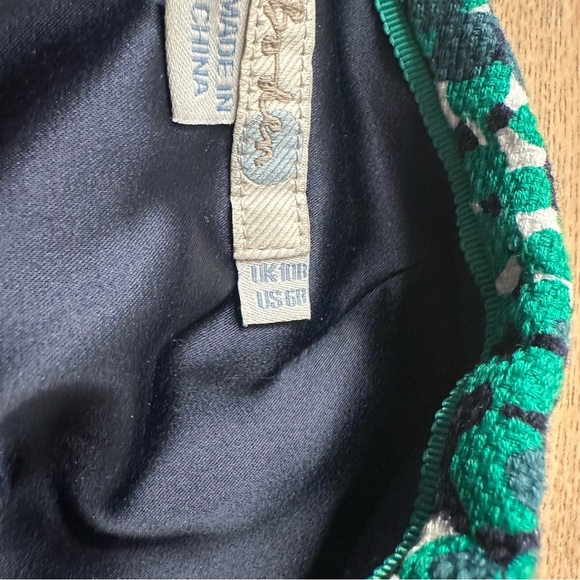 Boden Textured Martha Shealth Teal Multicolored Dress Size 6 - Picture 8 of 11